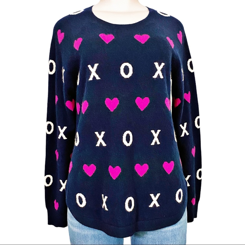 Neiman Marcus Cashmere Popover Sweater M